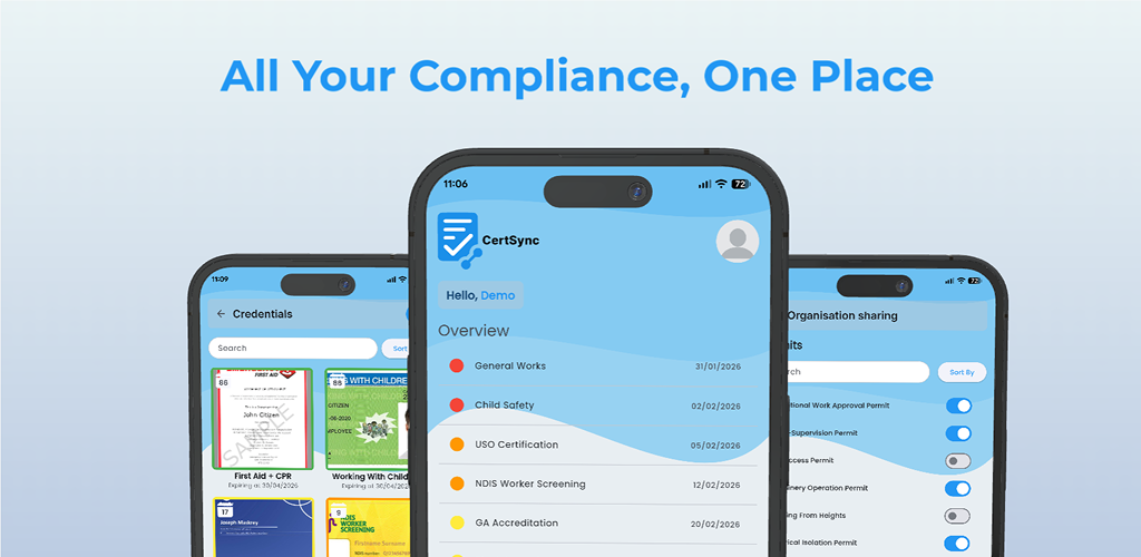 CertSync preview